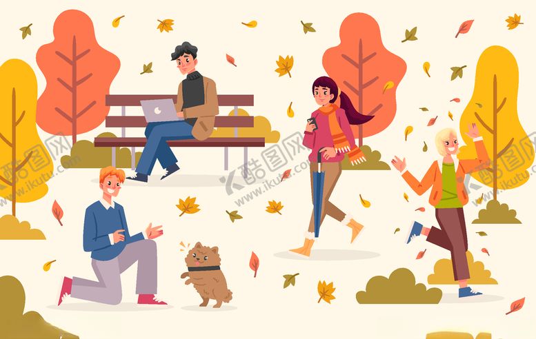 编号：21232009280113083443【酷图网】源文件下载-穿秋装的人