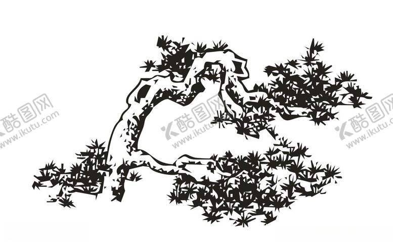 编号：89339407062159283702【酷图网】源文件下载-松树矢量元素
