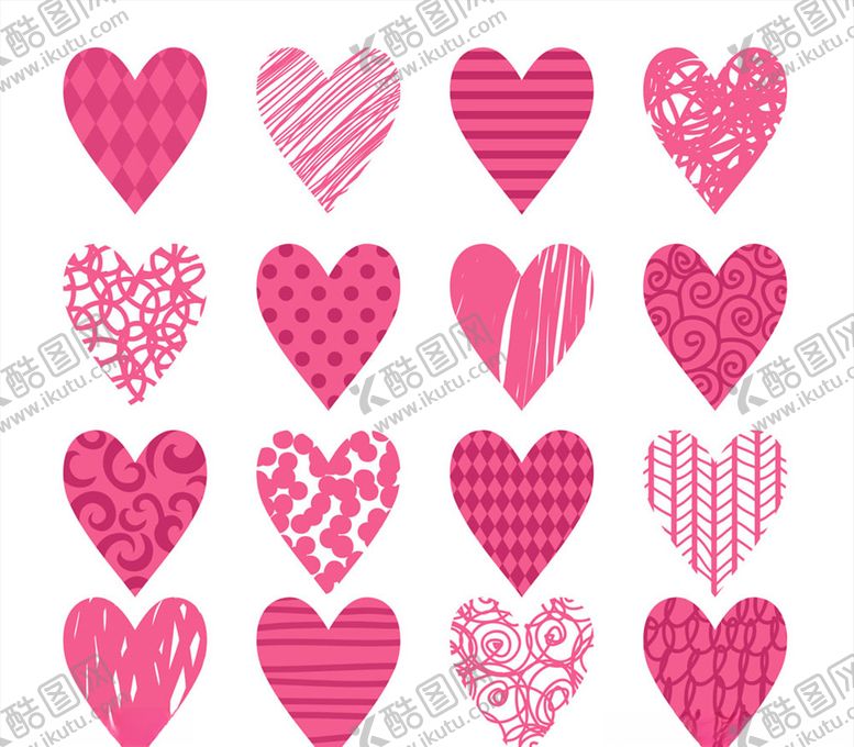 编号：37379009300358241930【酷图网】源文件下载-矢量爱心
