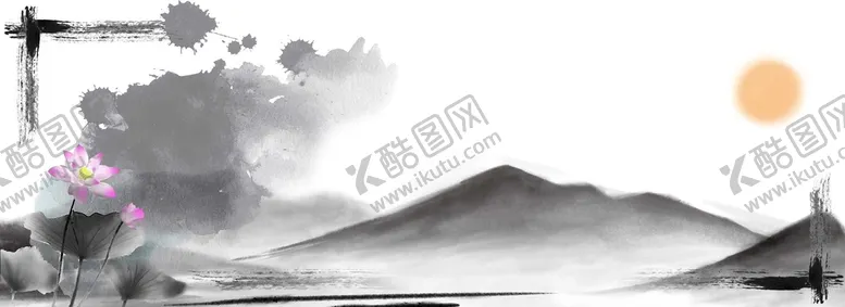 编号：40598310032116335031【酷图网】源文件下载-水墨背景