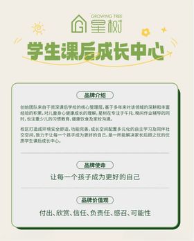 学生课后成长中心介绍