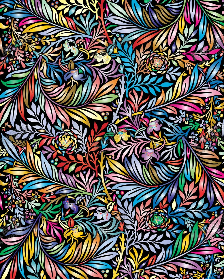 编号：67746609091145523496【酷图网】源文件下载-多彩抽象花纹图案设计