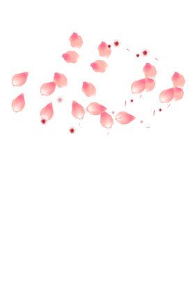 飘落的花瓣
