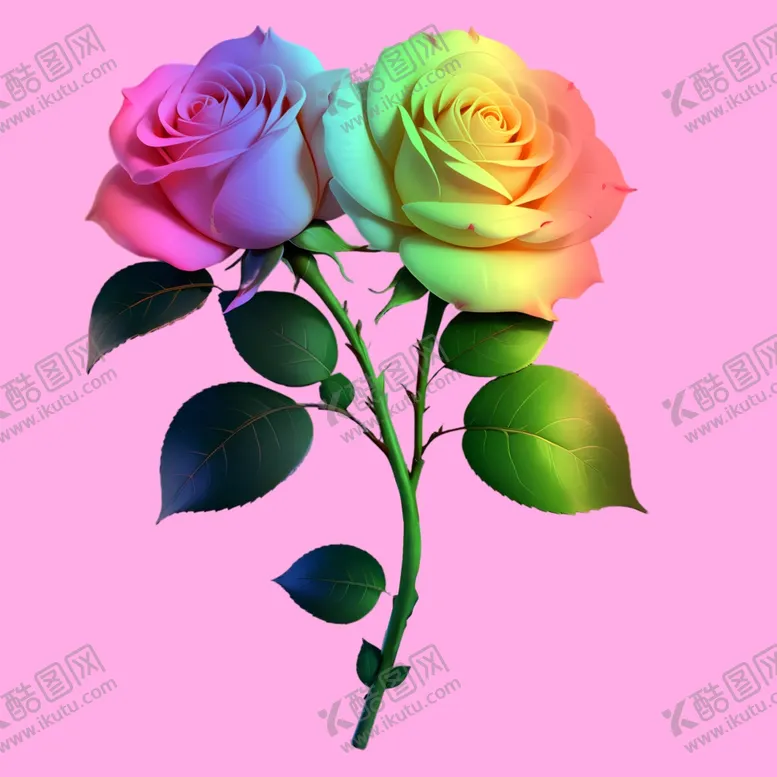 编号：70169102200507161060【酷图网】源文件下载-玫瑰花素材