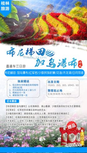 桂林旅游龙胜梯田