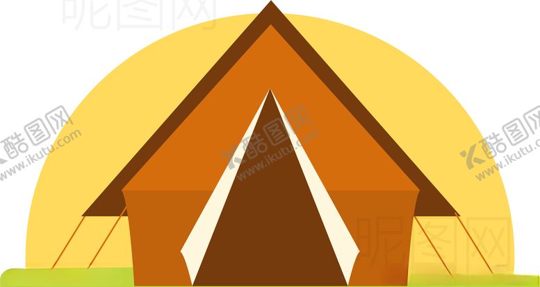 编号：61403810132319521627【酷图网】源文件下载-帐篷