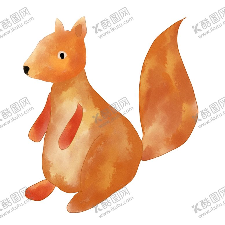 编号：48805210151800594200【酷图网】源文件下载-卡通松鼠素材