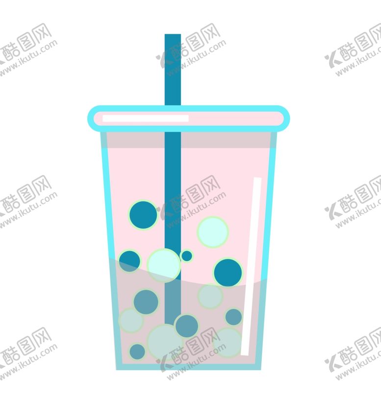 编号：30139605072253287736【酷图网】源文件下载-卡通奶茶