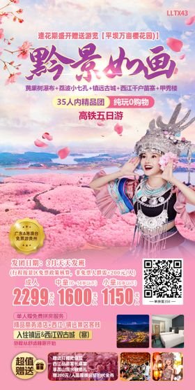 黔景如画旅游海报