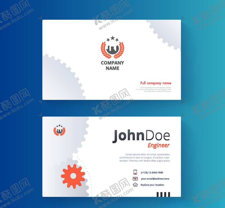 编号：62274109291636038056【酷图网】源文件下载-名片模板