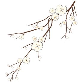 梅花树枝元素