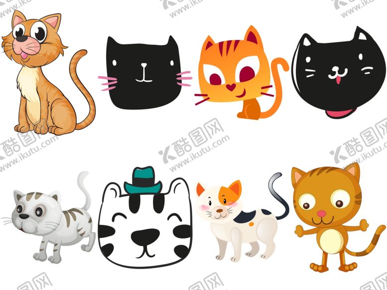 编号：32714209251017091804【酷图网】源文件下载-卡通猫