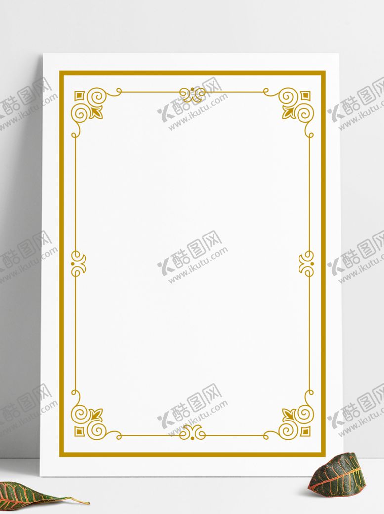 编号：07325909190730346791【酷图网】源文件下载-古典边框