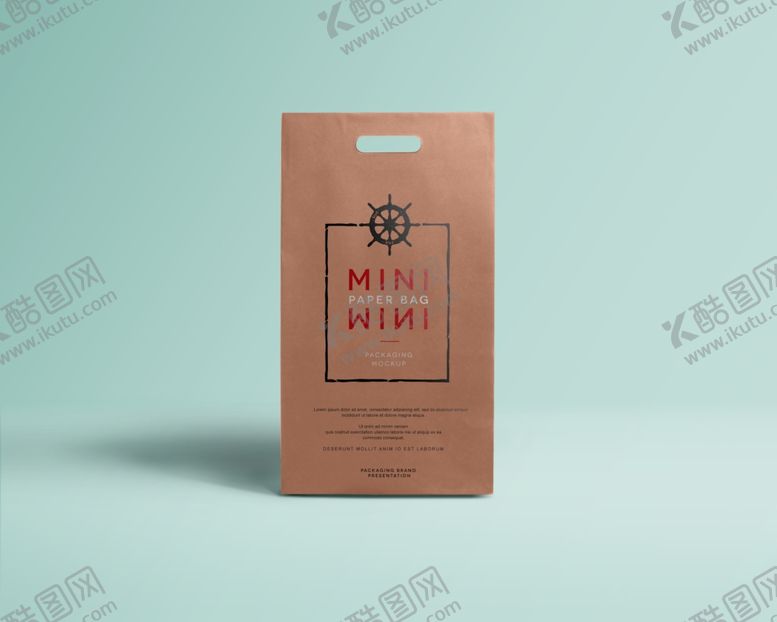 编号：68335410300608014004【酷图网】源文件下载-纸袋样机