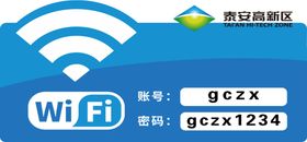 WIFI标识牌