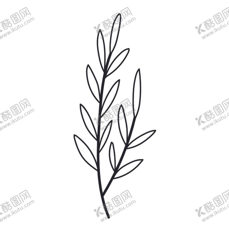 编号：78944109121258159106【酷图网】源文件下载-手绘植物