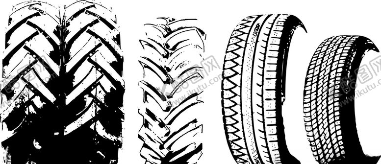 编号：30481810020711122955【酷图网】源文件下载-轮胎印