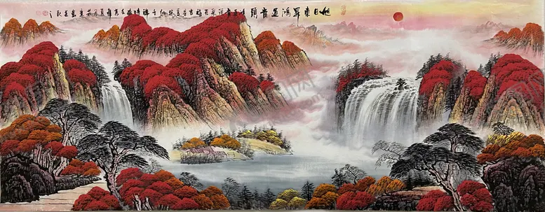 编号：07862509190745474793【酷图网】源文件下载-水墨山水画