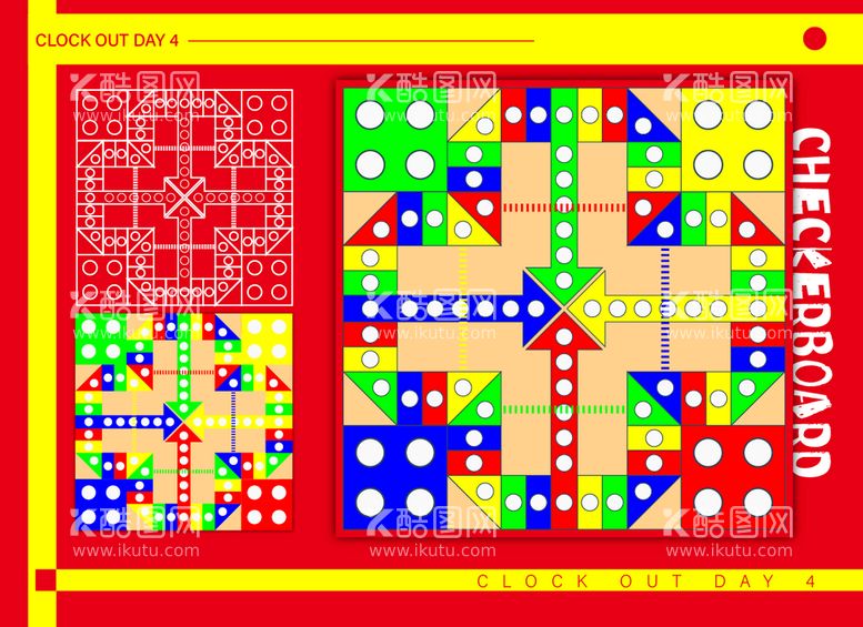 编号：64287010090545193768【酷图网】源文件下载-棋盘海报展示