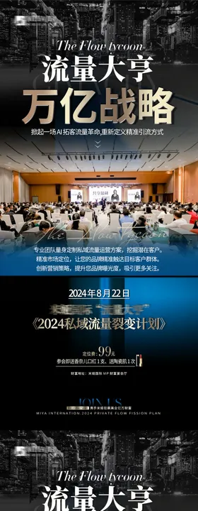 医美招商海报系列造势微