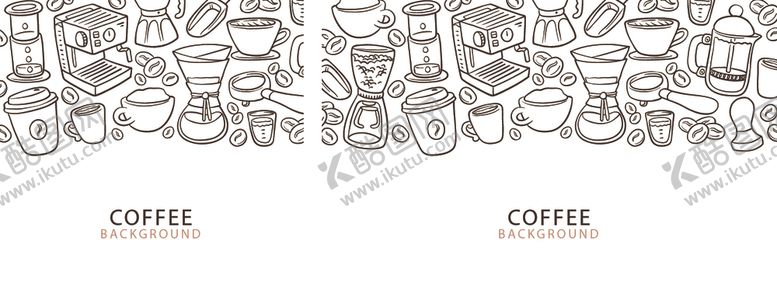 编号：38946409142328271201【酷图网】源文件下载-手绘咖啡主题背景底纹