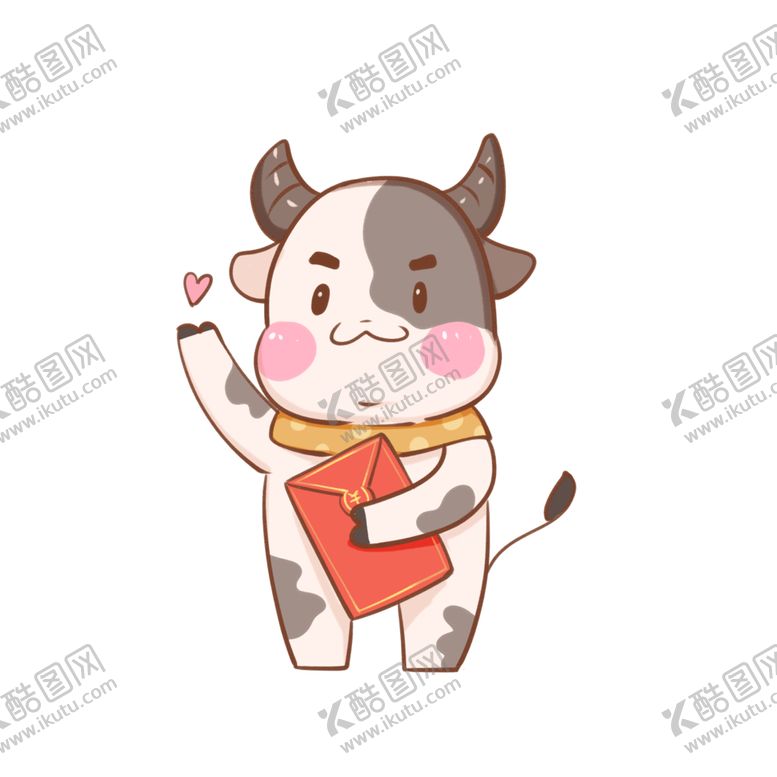 编号：84793704090514521541【酷图网】源文件下载-牛卡通形象(136)