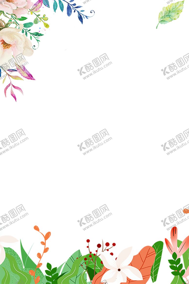 边框相框黑白背景欧式黑色花
