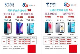 中国电信5G海报