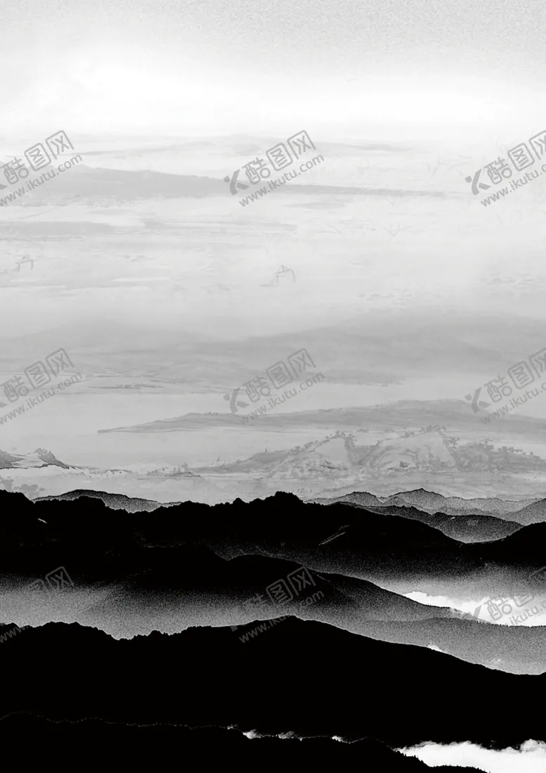 编号：39212406302352126561【酷图网】源文件下载-水墨山水素材