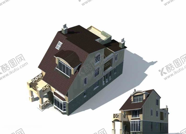 编号：21510510212043214406【酷图网】源文件下载-别墅