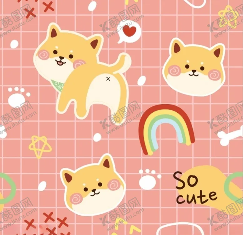 编号：58424705050648082469【酷图网】源文件下载-狗柴犬上叁