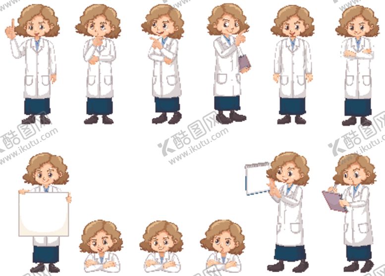 编号：10492407040105151628【酷图网】源文件下载-矢量人物素材