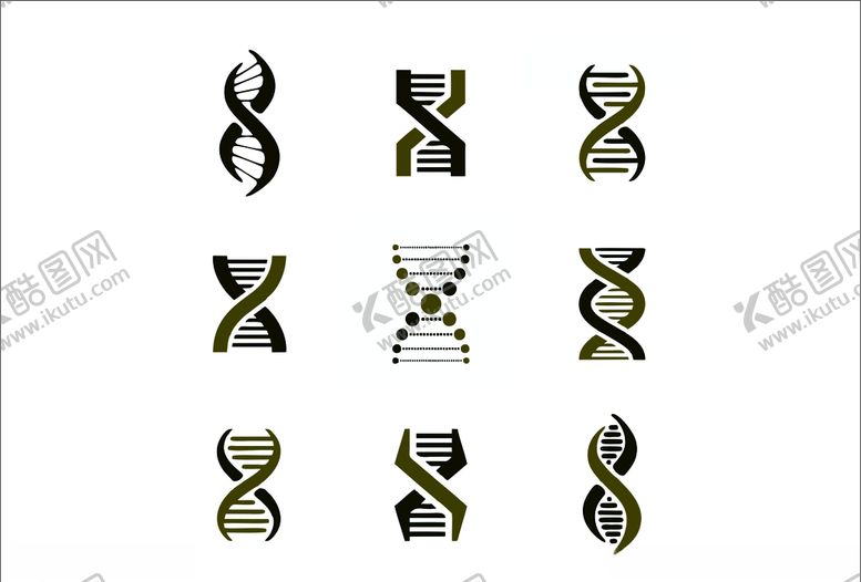 编号：67396109260423564169【酷图网】源文件下载-基因细胞图标生物科技LO