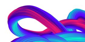 渐变立体动感波纹圆润背景素材