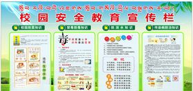 校园安全教育宣传栏