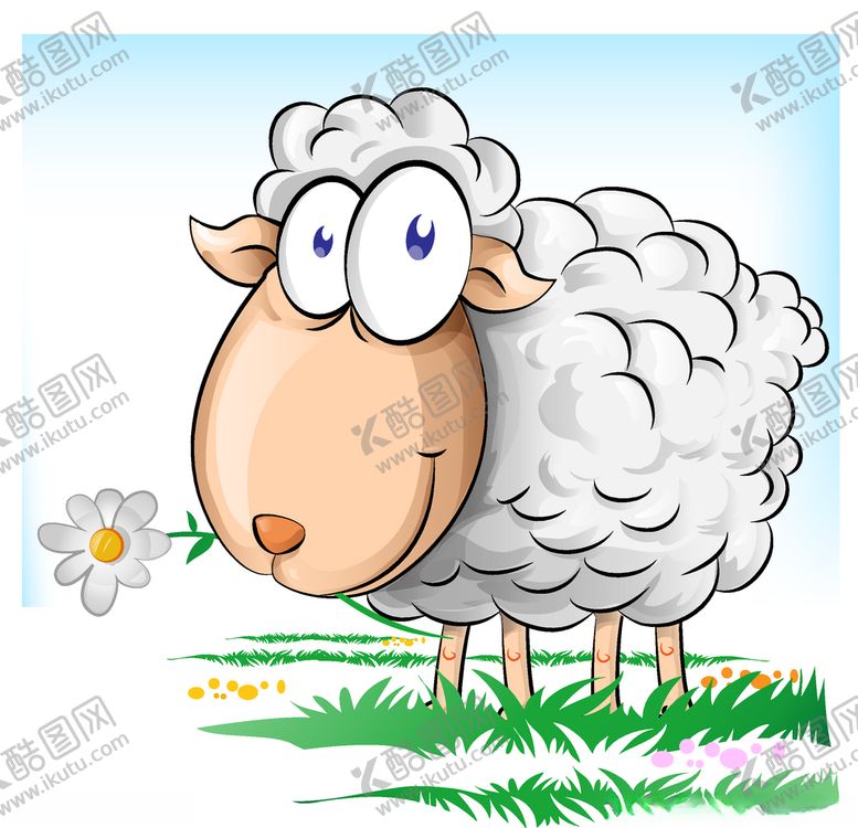 编号：73723909190856003416【酷图网】源文件下载-卡通羊