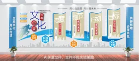 企业文化墙简介亚克力雕塑美陈