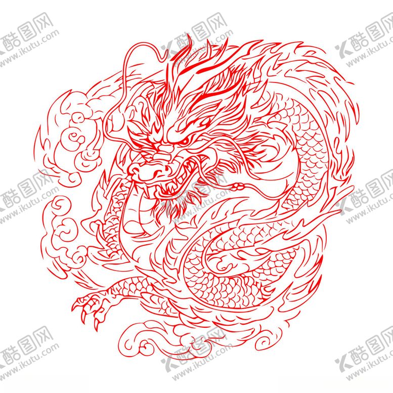 编号：47044802100326205875【酷图网】源文件下载-卡通龙