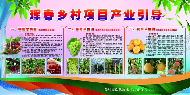 编号：94793910011109304352【酷图网】源文件下载-乡村产业项目展示