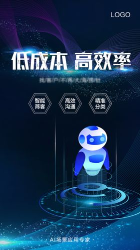 科技AI海报
