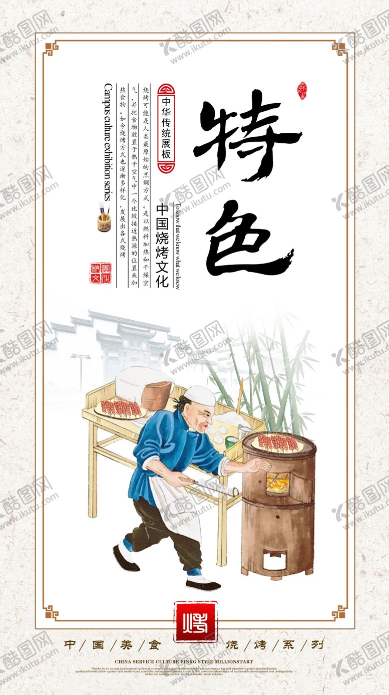 编号：38720310301252062332【酷图网】源文件下载-烧烤海报