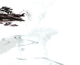 水墨山水素材