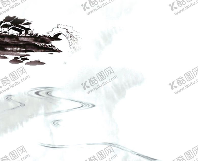 编号：64415304301100428359【酷图网】源文件下载-水墨山水素材