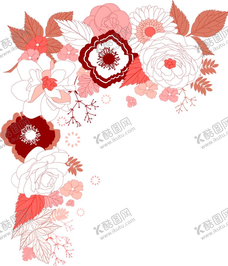 编号：83940309291710079126【酷图网】源文件下载-鲜花装饰