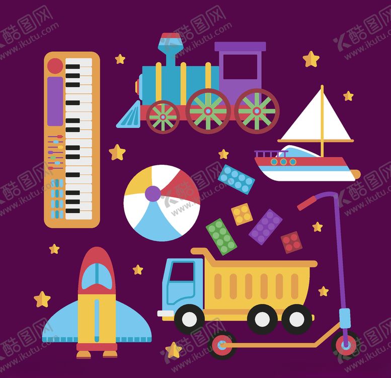 编号：46147510292007007862【酷图网】源文件下载-卡通玩具