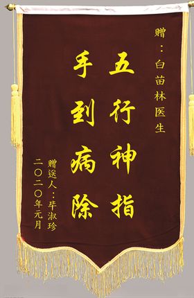 锦旗模板锦旗矢量医院锦旗