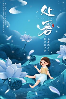 处暑白露海报冬至
