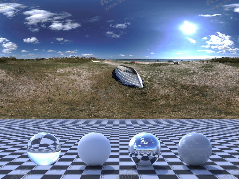 编号：72335002041907033327【酷图网】源文件下载-HDR贴图C4D海洋背景