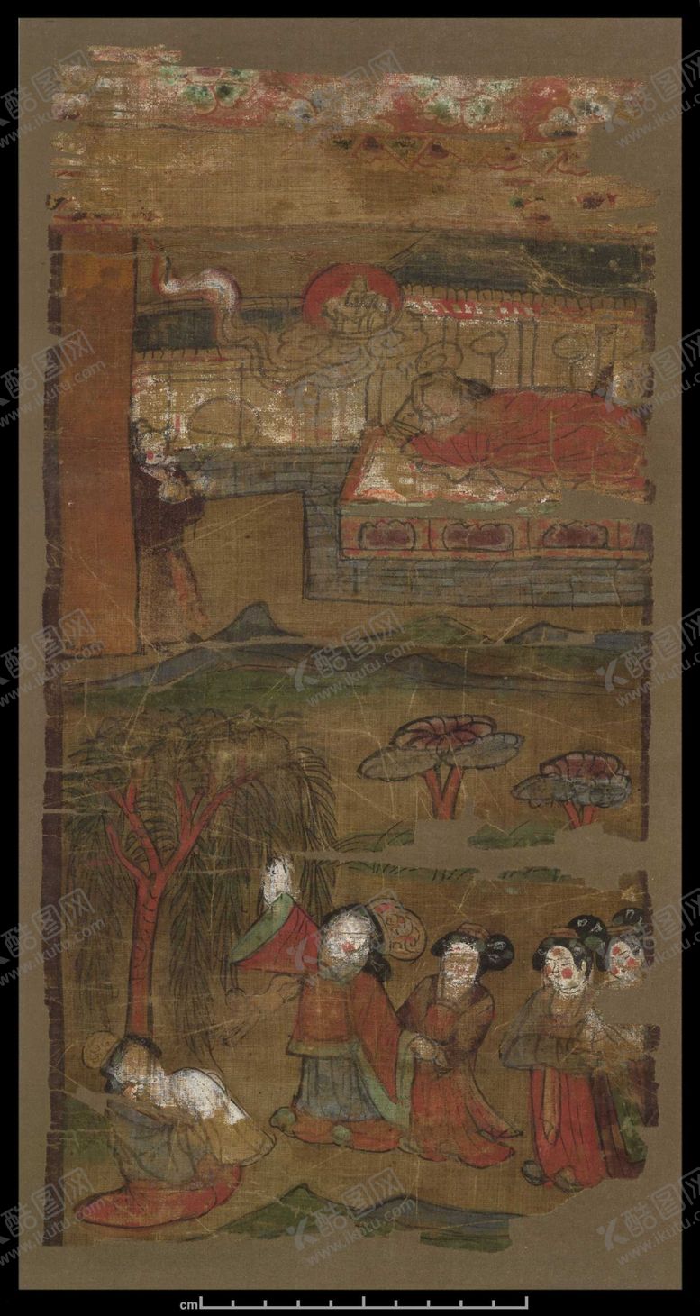 编号：32572107131424103153【酷图网】源文件下载-敦煌风格绘画图案