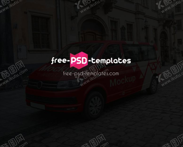 编号：80380009291113076564【酷图网】源文件下载-货车汽车面包车样机